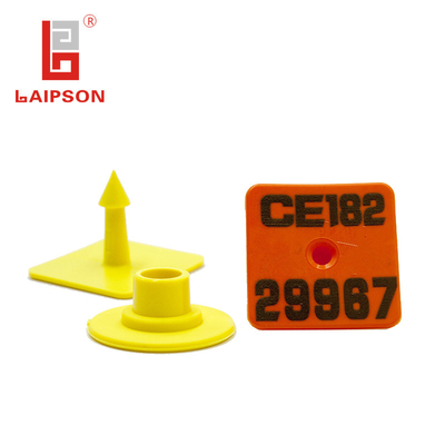 LAIPSON 30mm Basf Tpu Piglet Tag Small Size Square For Pig Sheep Animal