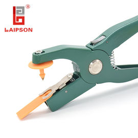 Stainless Green Sheep Cow Ear Tag Applicator Plier Provided 240mm X 50mm X 20mm