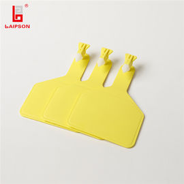 LAIPSON Super Maxi UHF Cattle RFID Electronic Tag , Numbered Cattle Ear Tags 860-960mhz