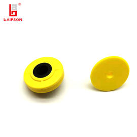 Button RFID Ear Tags For Cattle FDX-B Customized Color Non Toxic EM4305 Chip