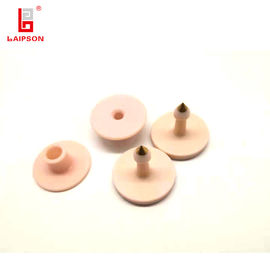 Durable Round Livestock Goats Pig Button Ear Tags ISO11784/5 FDX-B RFID