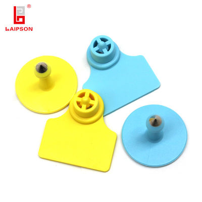 34MM Anti UV Sheep Ear Tags With Tamperproof Closed Head