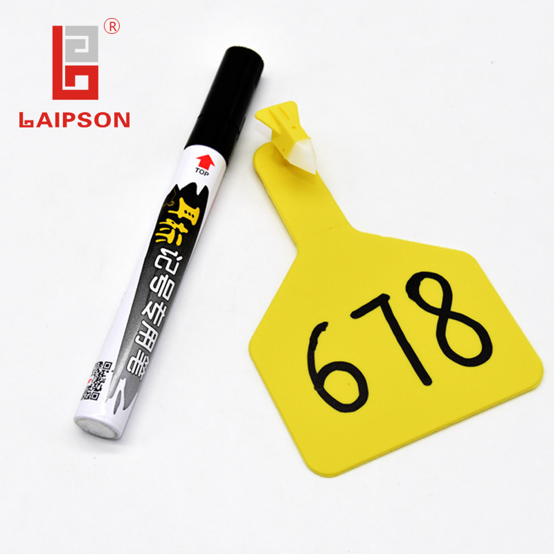 Self Piercing Tip Max Single Z Tag Ear Tags One Piece 113*75mm 4 Colors