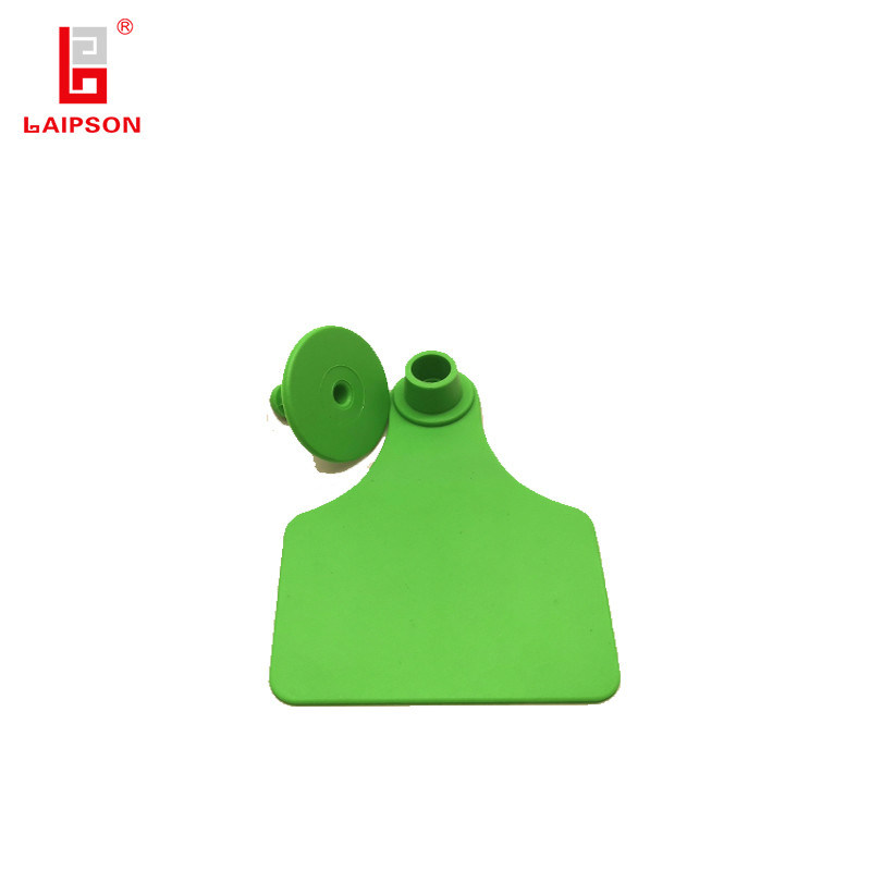 Animal Tracking Waterproof Cattle Ear Tags 75*58mm Sheep Management