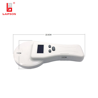 134.2khz FDX-B RFID Cattle Ear Tag Pet Chip Reader Microchip Handheld Reader Scanner For Farm