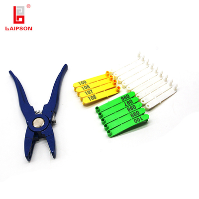 Small Tag Pliers One Piece Single Sheep Ear Tag Applicator For Goat Farm