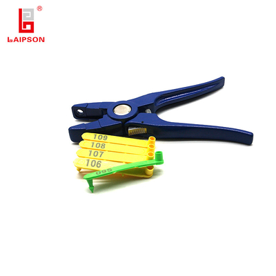 Small Tag Pliers One Piece Single Sheep Ear Tag Applicator For Goat Farm