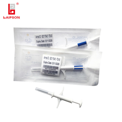 125khz RFID Injection Animal Microchip Pets Implant Syringe For Pet Tag