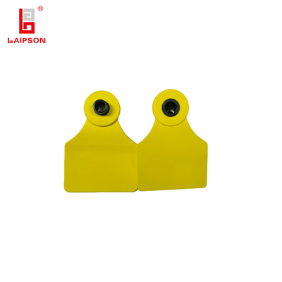 LAIPSON Feedlot 30MM FDX-B RFID Low Frequency 123.24khz Reuse Cattle Ear Tag Closed Head