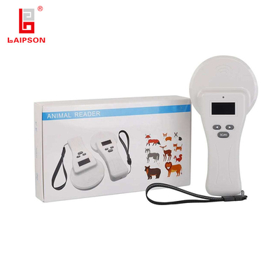 134.2khz FDX-B RFID Animal Ear Tag Pet Chip Reader Microchip Handheld Scanner For Tracking