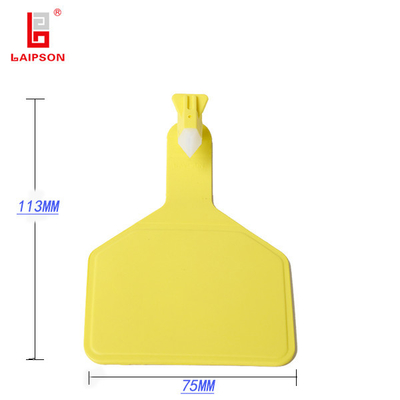 BASF TPU Z-Type 0-8 Meters Reading Distance UHF Rfid Animal Sheep Goat Cattle Ear Tag