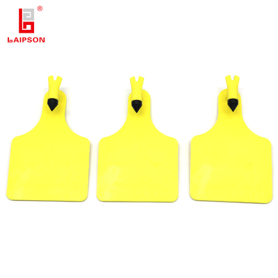 TPU 860MHZ Uhf Rfid Animal Ear Tag For Cattle Cow And Calf For Farm Tracking