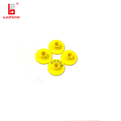 30mm Tpu Round Waterproof RFID UHF Pig Cattle Sheep Ear Tag For Farm