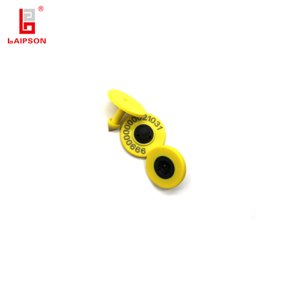 30mm 860-960Mhz UHF RFID High Quality Animal Ear Tag For Pig Cattle Goat Farm