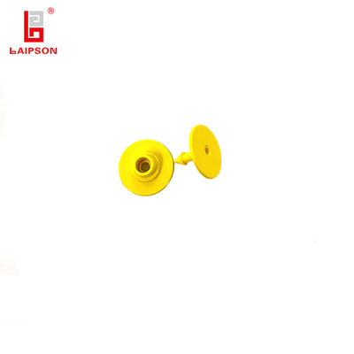 Laipson OEM Basf TPU Custom Round Visual Pig Ear Tag For Livestock With Excellent Flexibility