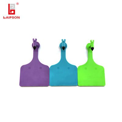 Large TOP TPU Material Cattle Ear Tag With Serial Number For Livestock Identification
