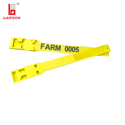 375mm Visual Cattle Sheep Goat Rfid Leg Tag Band For Distinguish the Disease