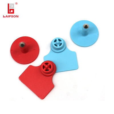 Durable Pig Ear Tags 34mm TPU Veterinary Visual Two Pieces Identification Tags Suitable for Pig Sheep