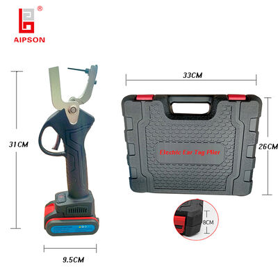 Electric Ear Tag Applicator for Livestock Featuring Spring Back Needle and Comfortable Grip for Long Time Without Fatigue