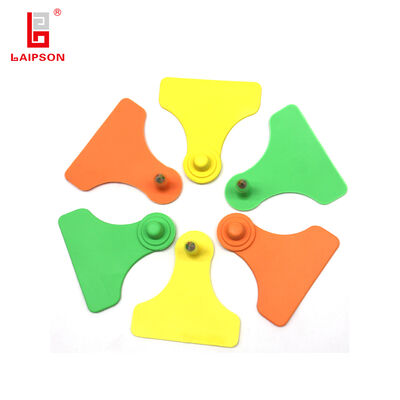 Reusable Pig Ear Tags with Closed Head Design Ideal for Identification in pig cow sheep