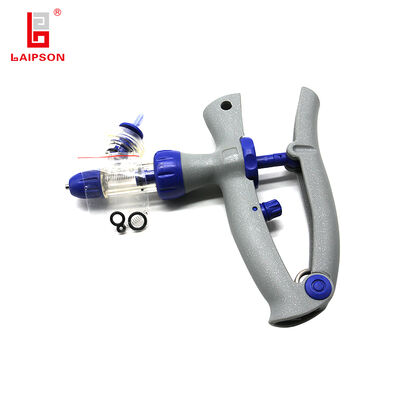 Animal ID Microchip Providing Livestock Tracking and Supporting Veterinary Syringe Injection for Vaccine Administration