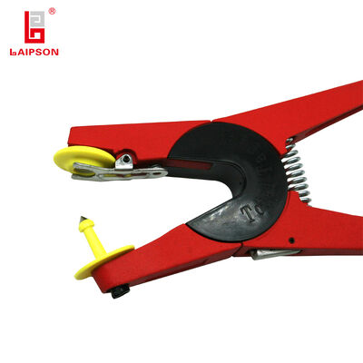 RFID Animal Ear Tag 32MM TPU Tamperproof FDXB HDX Ear Tag Suitable for Pig Sheep Cattle Elk with Barcode QR Code Printing