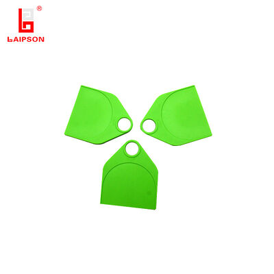 120mm Hanging TPU Cattle Cow Cattle Sheep Ostrich Neck Tag With Laser-Printed Barcode For Farm Tracking