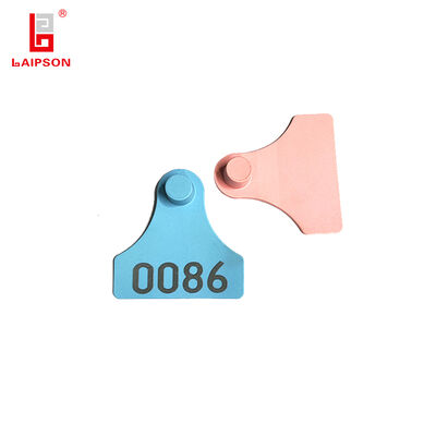 Flexible And Durable Pig Ear Tags Made From TPU Material Featuring Clear Laser Marking And Multiple Colors