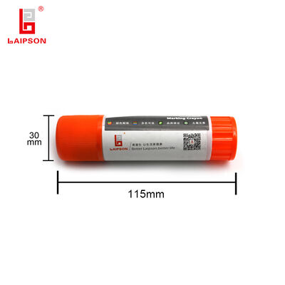 Ear Tag Marker Pen 115mm Veterinary Animal Body Crayon Marker Bright Colors Rotary Design Non Toxic Safe For Livestock