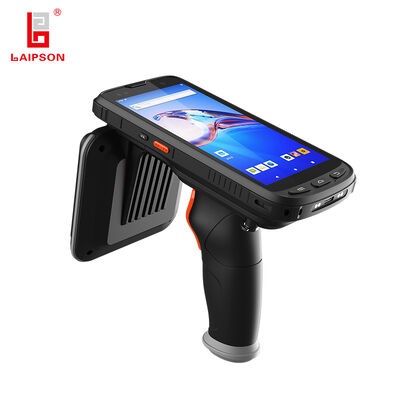 Animal Husbandry Equipment Wireless UHF RFID Reader with High Sensitivity Antenna for Accurate Livestock Ear Tag Scanning