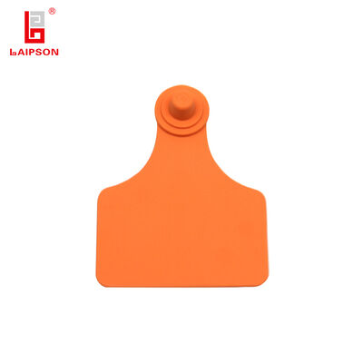 Durable Cattle Ear Tags with Laser Engraving Custom Numbers Logo and Bar Code Suitable for Farm Animals