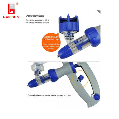 Animal Husbandry Equipment Livestock Veterinary Syringe 1ml 2ml 3ml 5ml 6ml Injection Tool for Pig and Cattle Vaccine Application