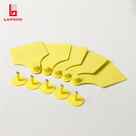 Durable TPU Electronic Ear Tags For Cattle Tamper Proof Long Distance 98*73mm