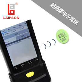 LAIPSON Round Rfid Engraving UHF Cattle Tags Yellow TPU Long Distance Female Tag 32*24mm