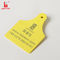 Closed Head Uhf Cattle Tags , Rfid Ear Tags For Cattle 860-960mhz ISO1800-6c