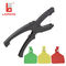 Black Nylon Self Piercing Ear Tag Pliers For Fixing Cattle Ovine Sow Ear Tags