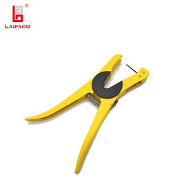 Yellow Cattle Cow Sheep Tag Applicator Plier For One Piece Z Tag Ear Tags