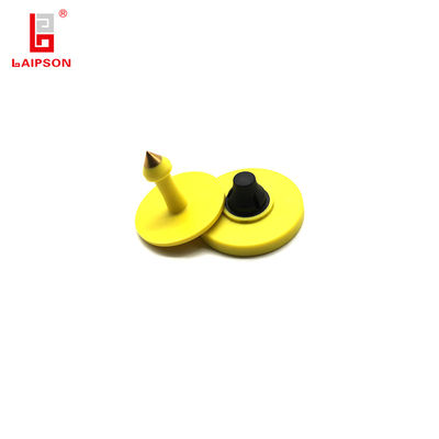 28mm 134.2Khz RFID FDX Cattle Goat Pig Ear Tag TPU Veterinary Equipment