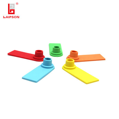 Sheep Ear Tags Made From Polyether TPU With Custom Laser Printing And Multiple Color Options For Easy Identification